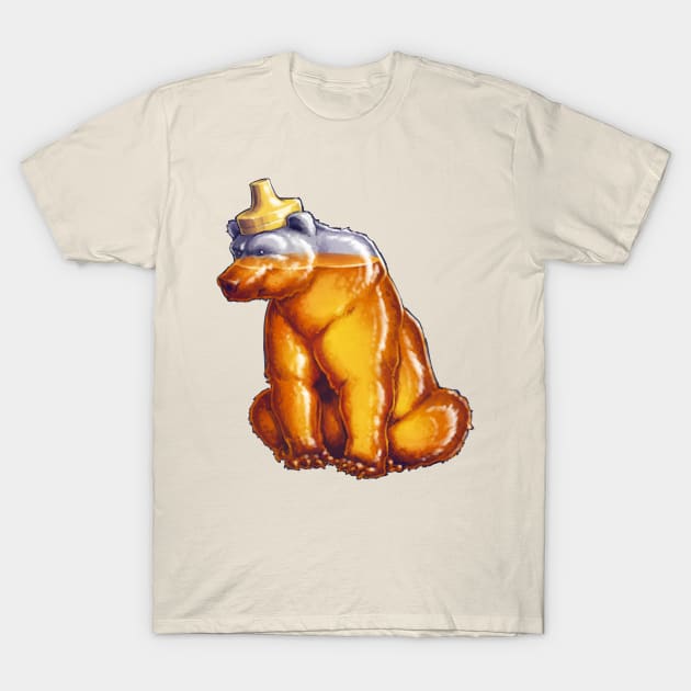 Honey Bear T-Shirt by obvian